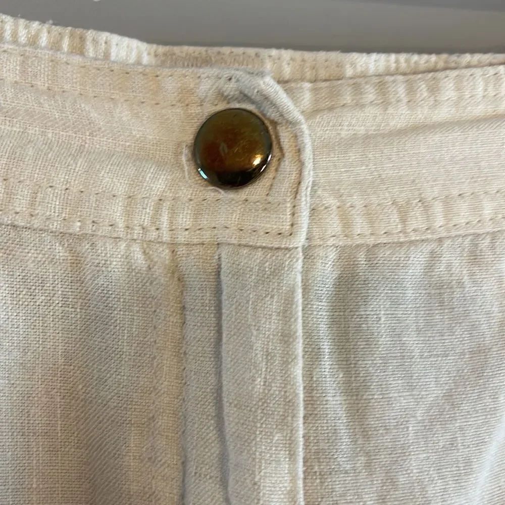 JM Collection Linen Capris | SZ 12 - Picture 10 of 11